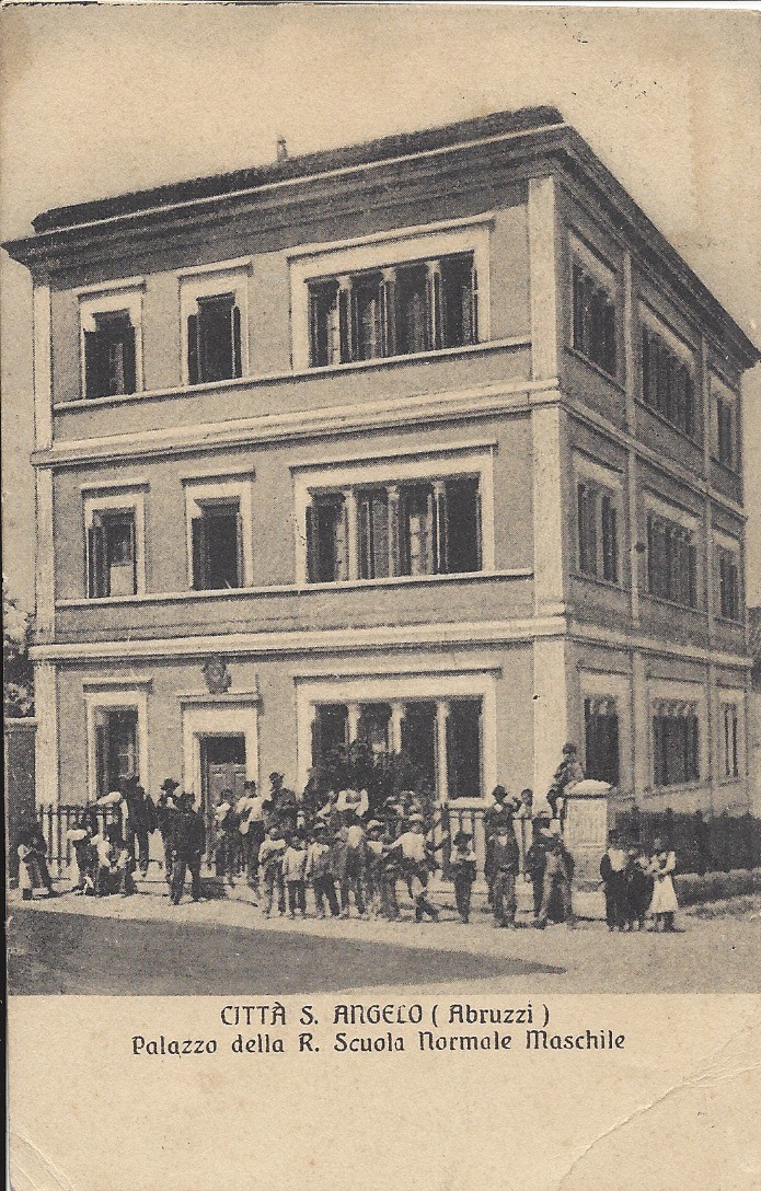 0059 CITTASANTANGELO PALAZZO DELLA REGIA SCUOLA NORMALE MASCHILE 1914_10_05 FRONTE